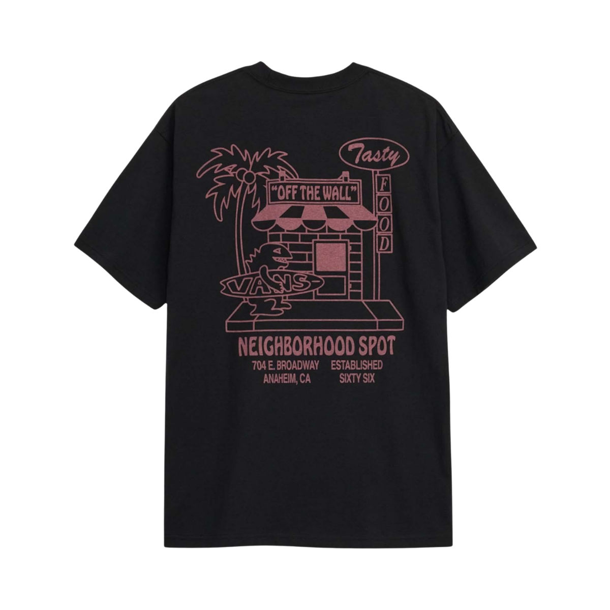 Food Spot T-Shirt - Black