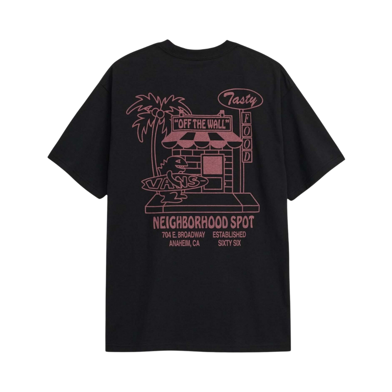Food Spot T-Shirt - Black