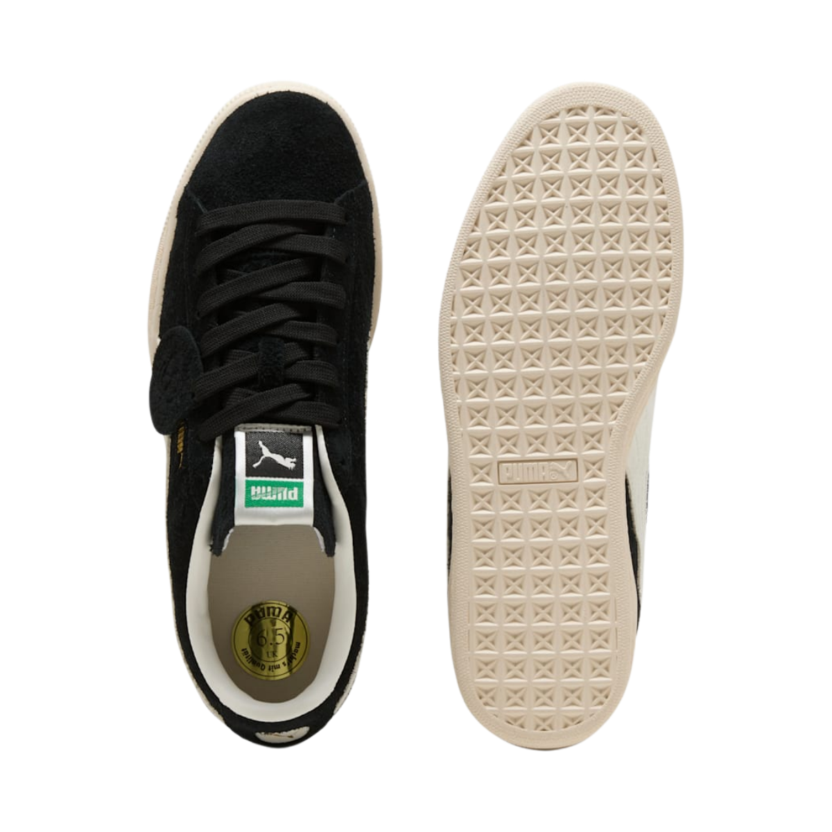 Suede Charles F. Stead I - Black