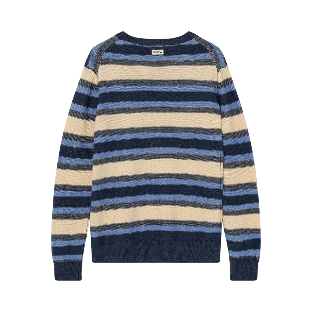 MMGLaporte Linen Crew Neck Knit - Navy