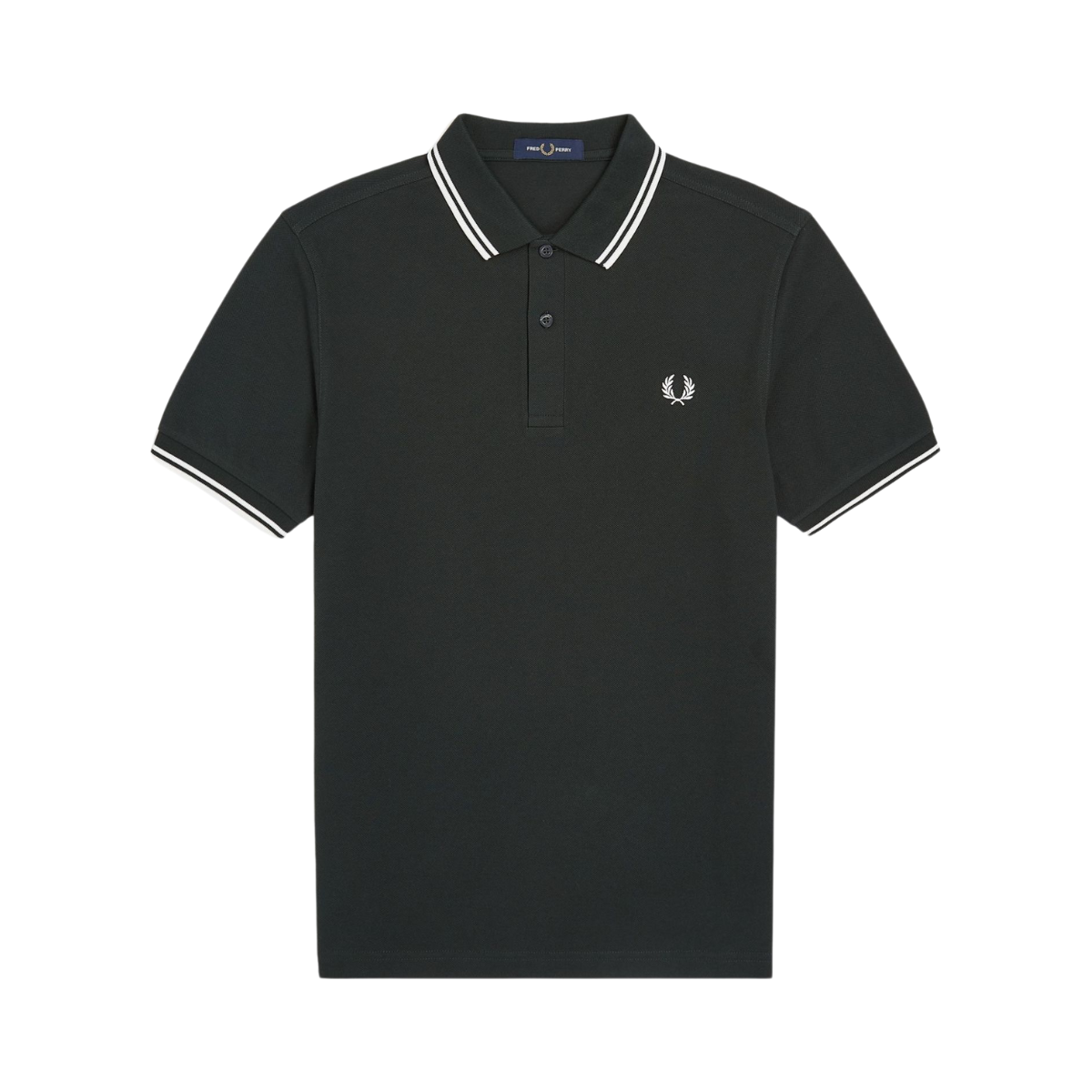 TWIN TIPPED FP SHIRT - Night Green/Snow White