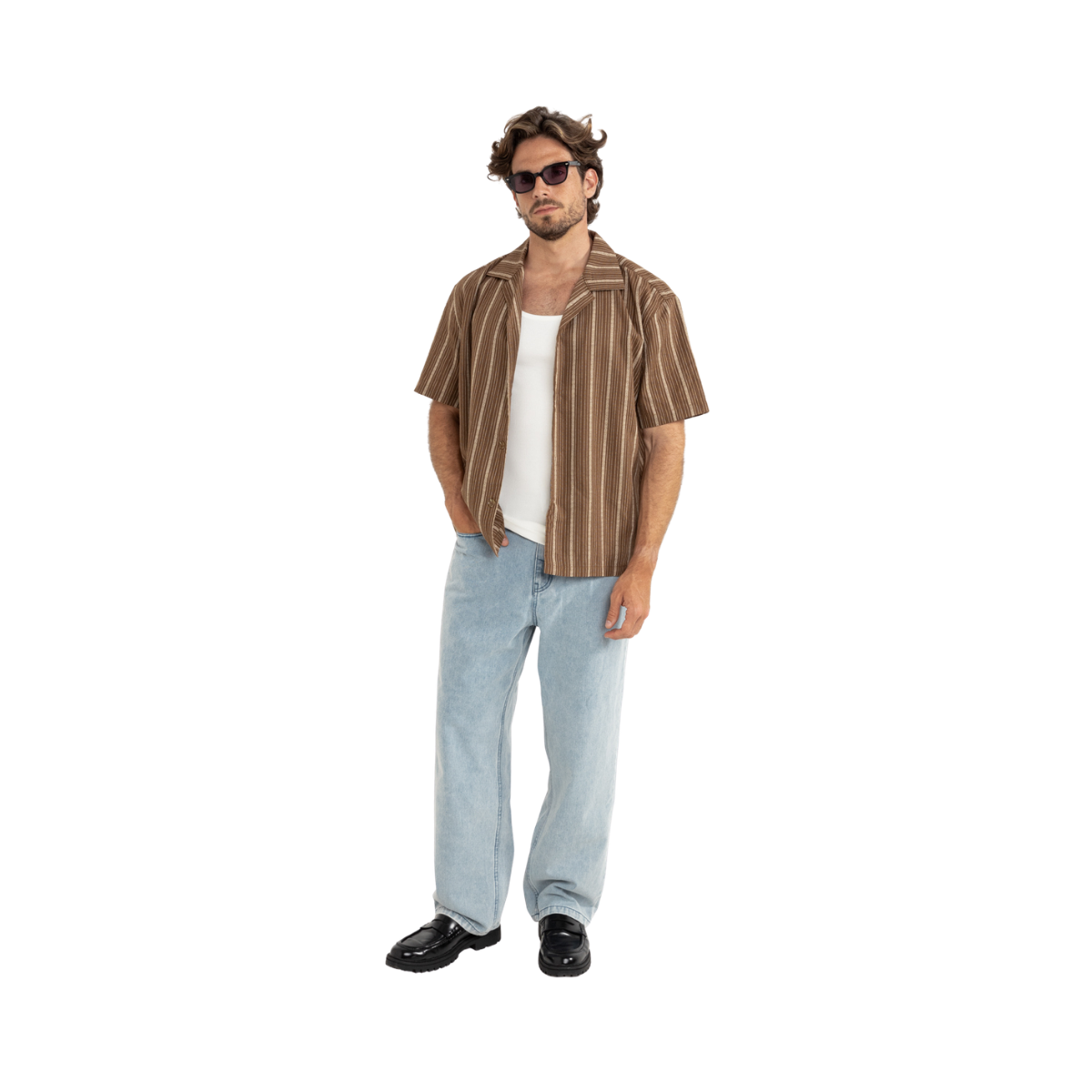 West Winds Stripe SS Shirt - Earth