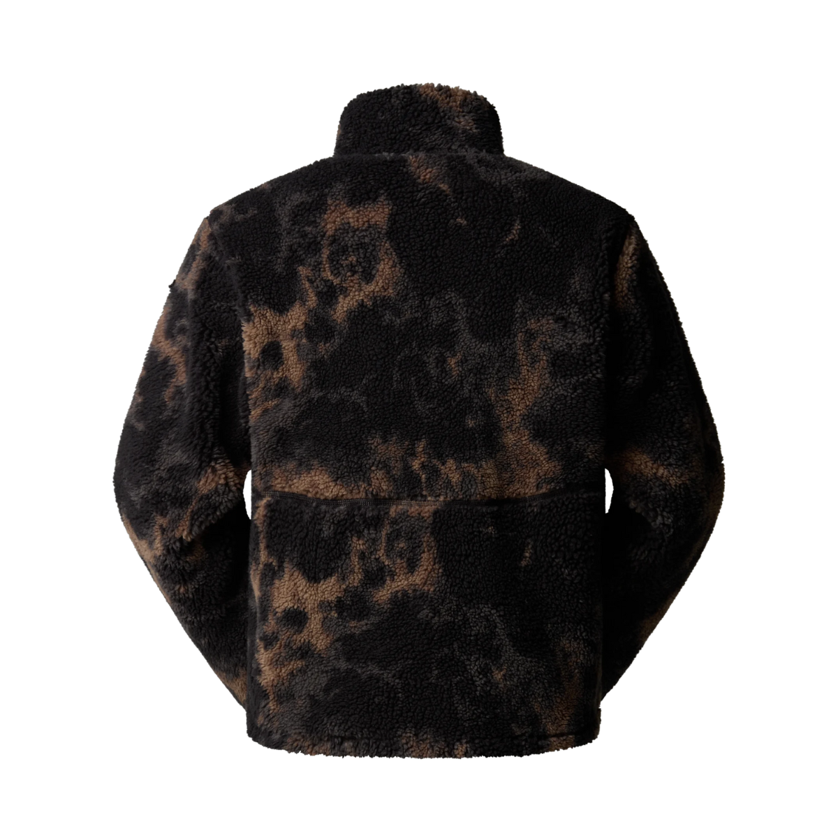 M Extreme Printed Pile Pullover - D7O Black Light Refract