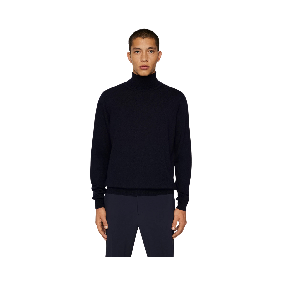 Kaden Merino Turtleneck - Navy