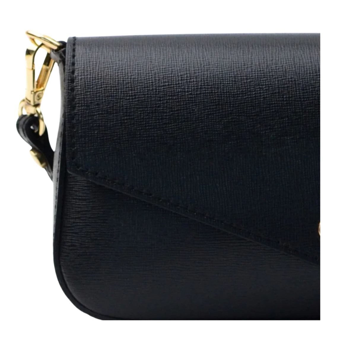 Mini Envelope Leather - Black