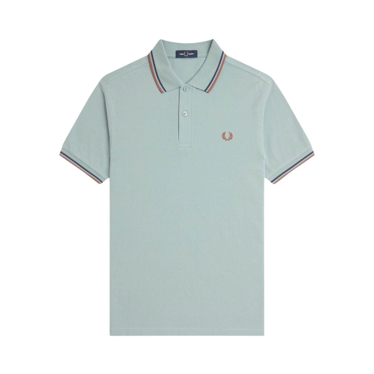 TWIN TIPPED FP SHIRT - Silver Blue/Tennis Blue/Cinnamon