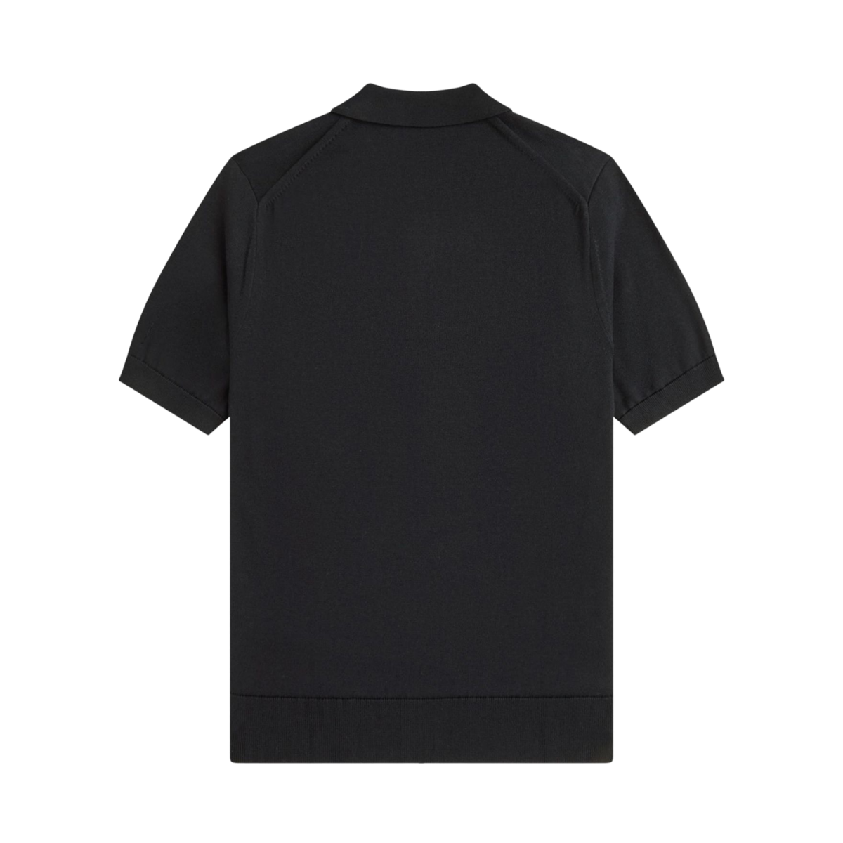 Cotton Knitted Shirt - 198 Black
