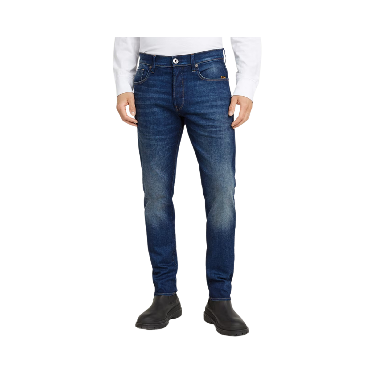 3301 Slim - Worker Faded Blue