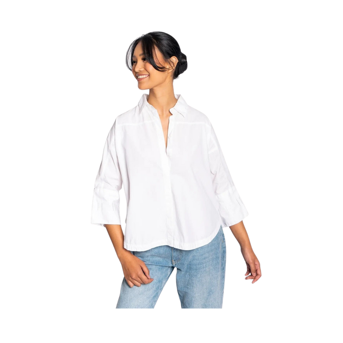 Arya Shirt - White Alyssum