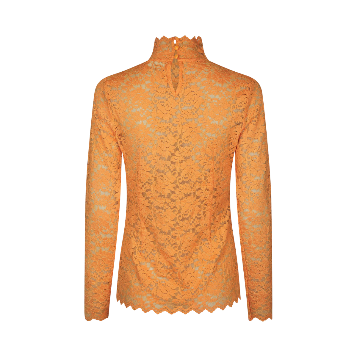Liza Laceflower Blouse - Orange