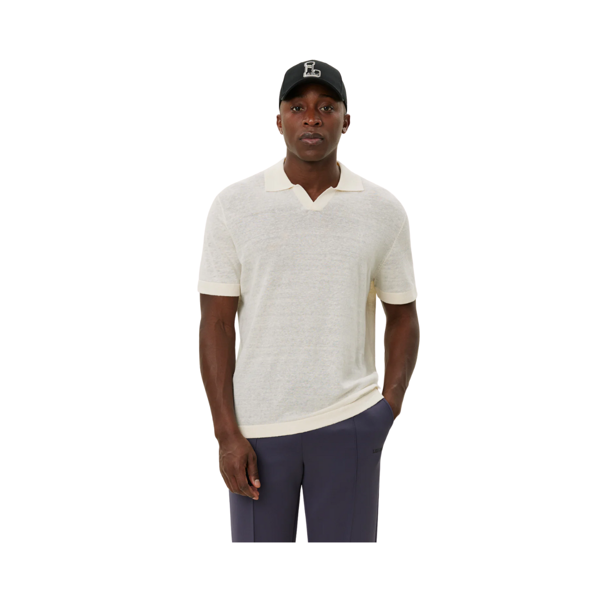 Emmanuel Polo Knit - Ivory