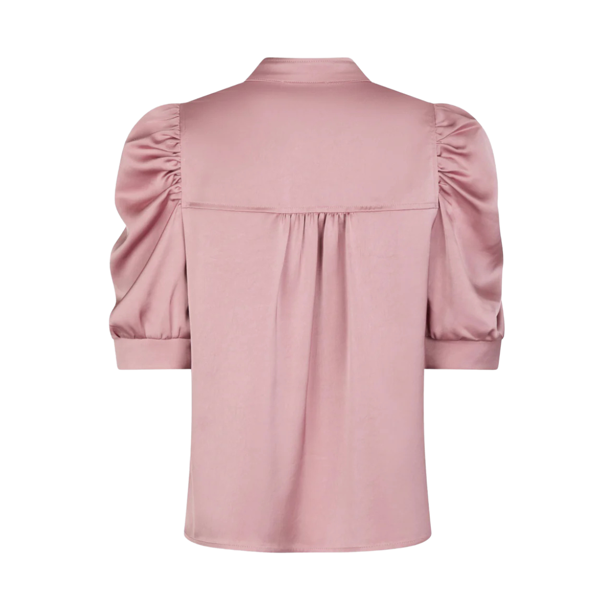 Roella Heavy Sateen Blouse - Evening Rose