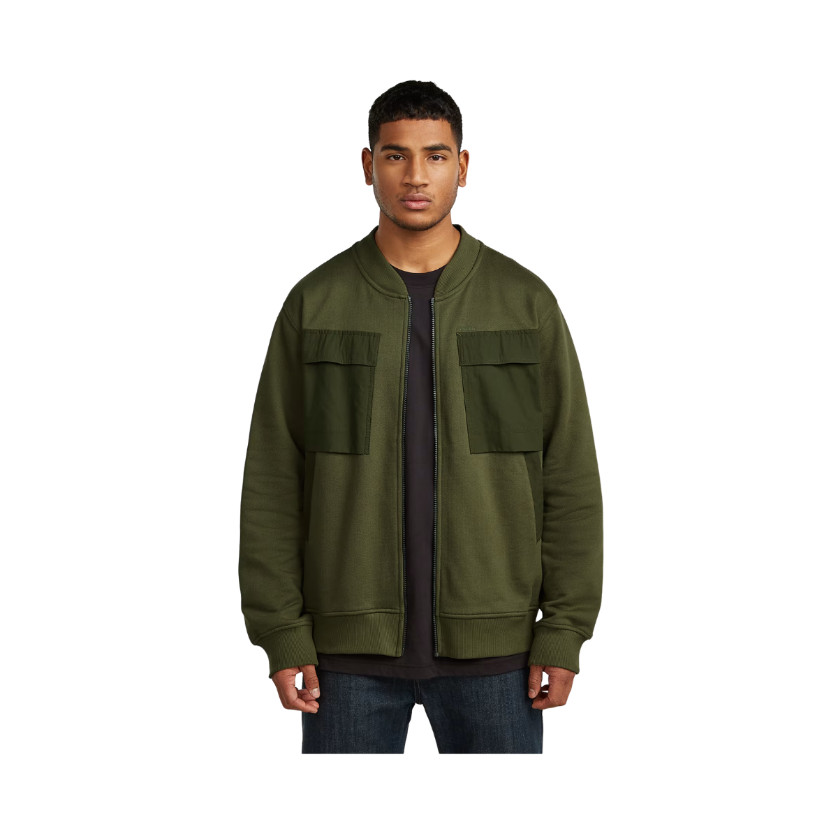 Woven Mix SW JKT - Green