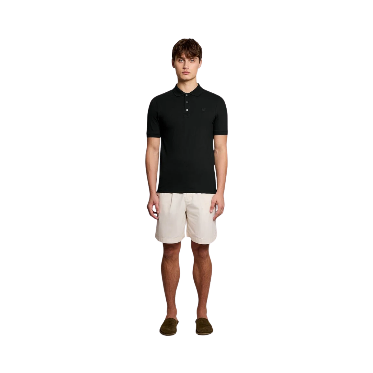 Superfine Polo Shirt - Jet Black