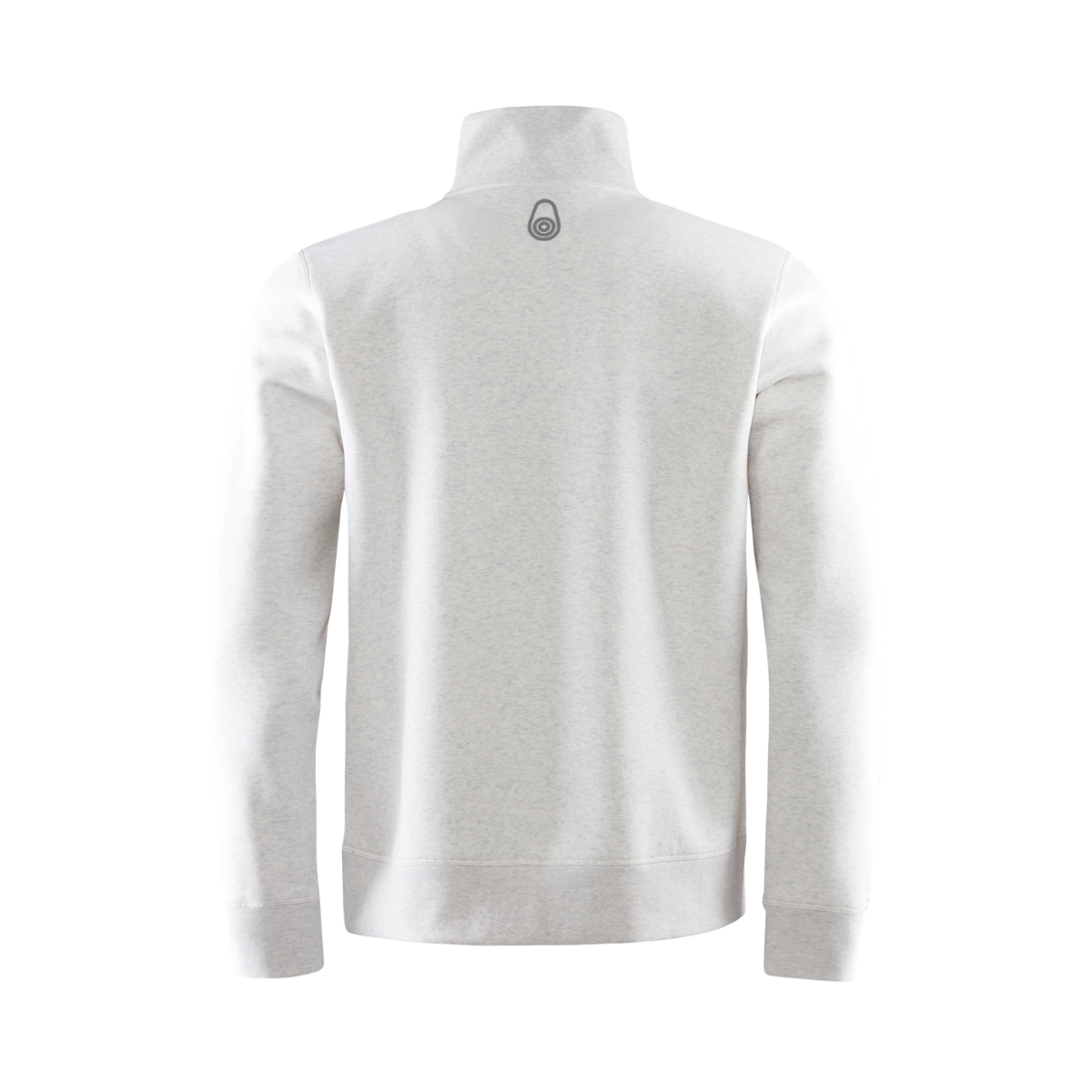 Bowman Logo T-Neck - Light Grey Mel