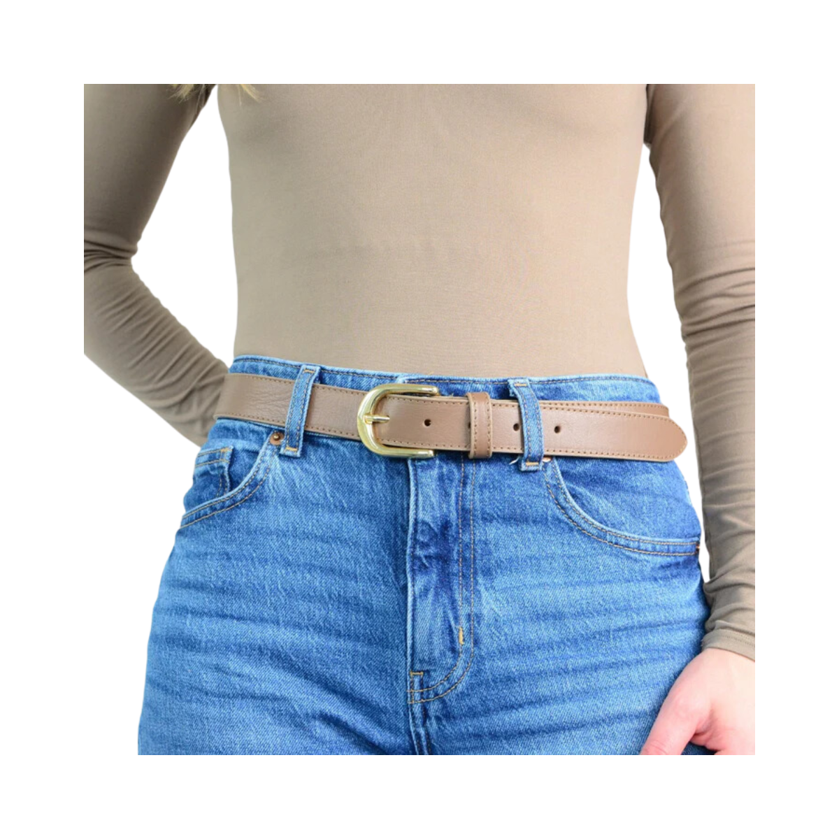 LaTalia Belt - Taupe