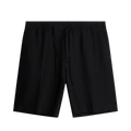 Brady Drape Linen Shorts - Black