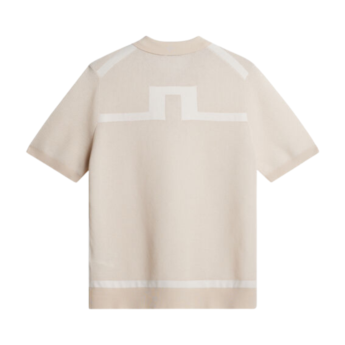 Reymond Structure Knit Polo - Moonbeam
