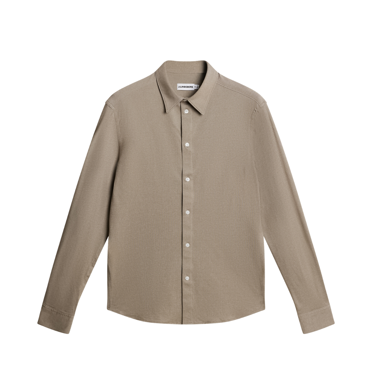 Marlon Jersey Pique  Shirt - Brindle