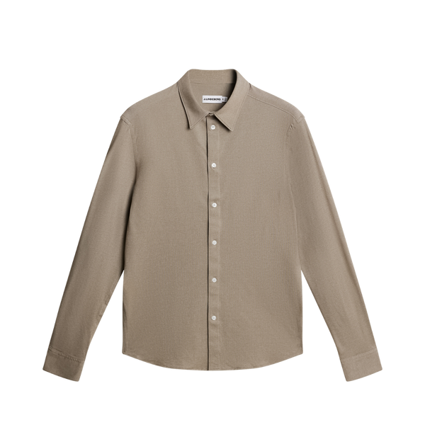 Marlon Jersey Pique  Shirt - Brindle