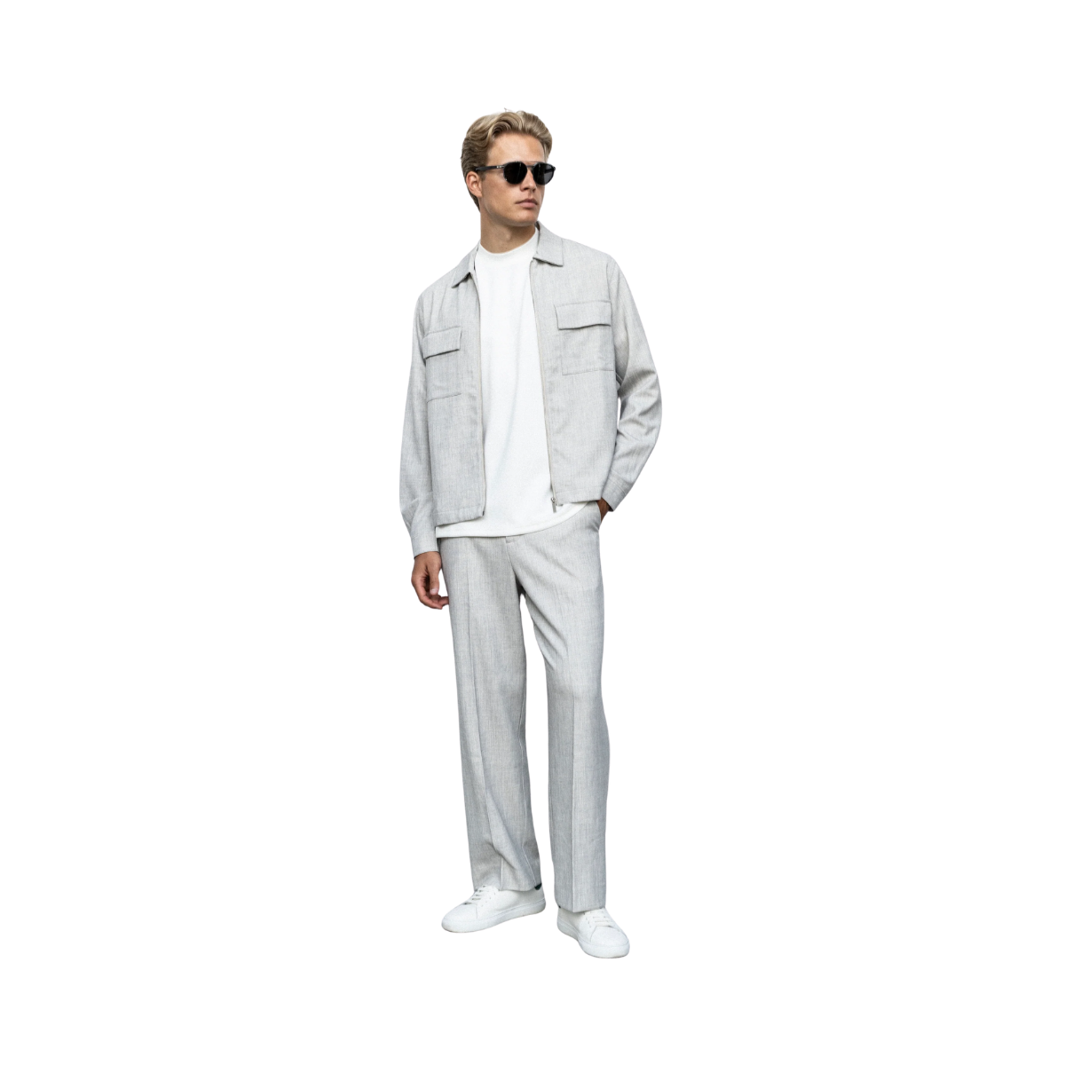 Greyson Pants - 3  Ecru