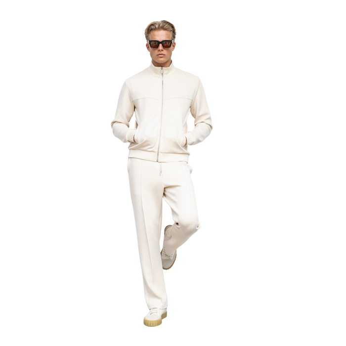 Akino Track Pants - Ecru