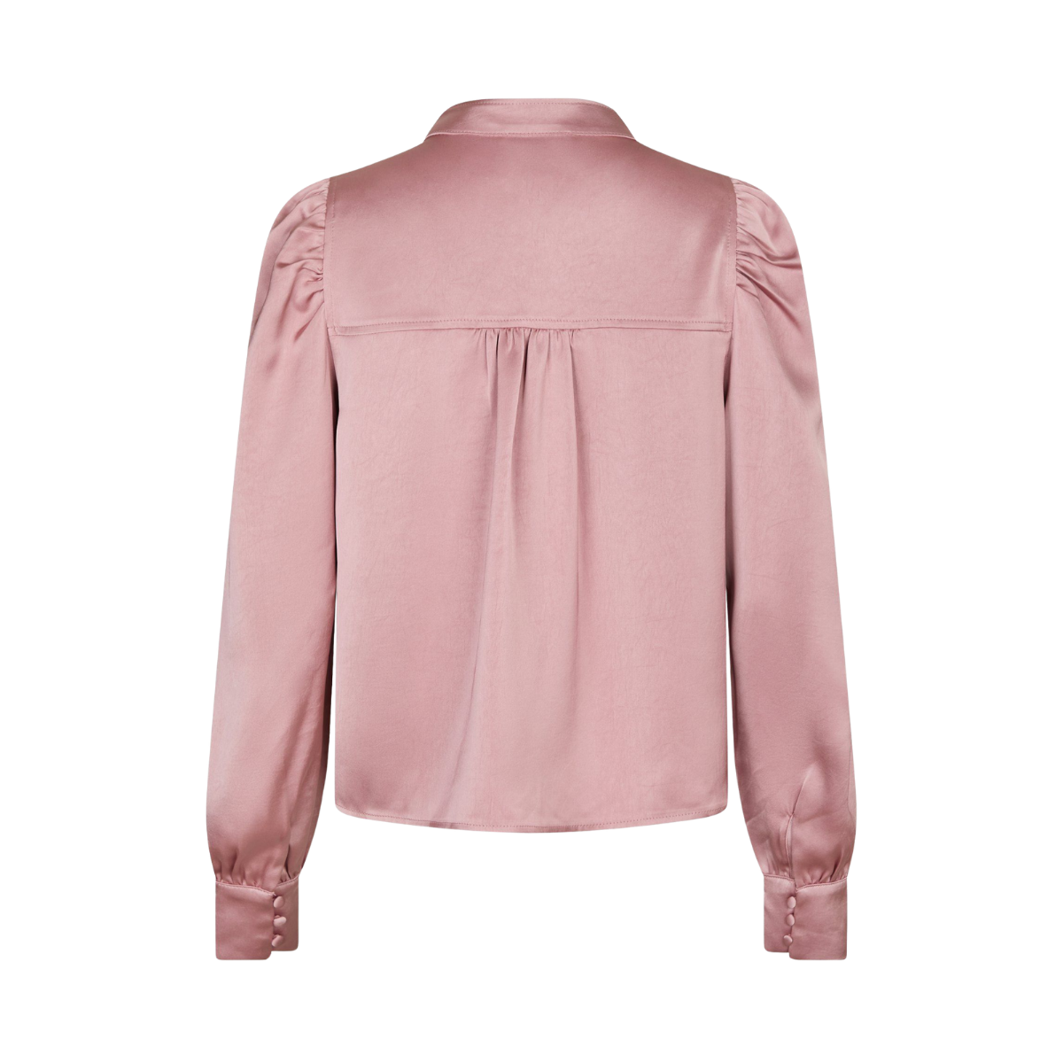 Rosslyn Heavy Sateen Blouse - Evening Rose