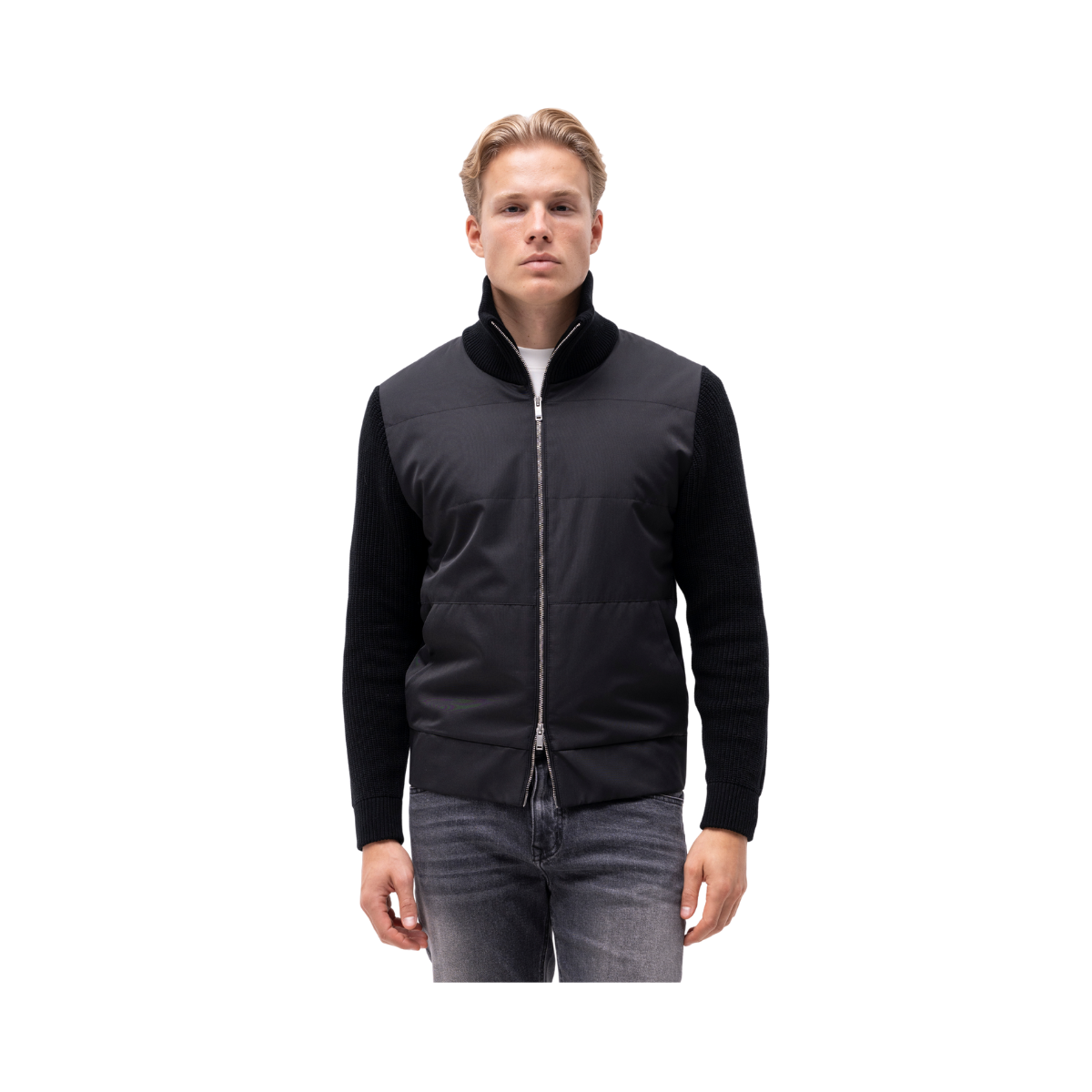 Fumiko Knit Jacket - Black