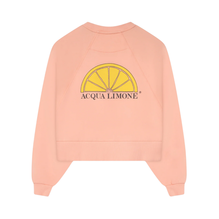 Cropped Ivy Sweater - Peach