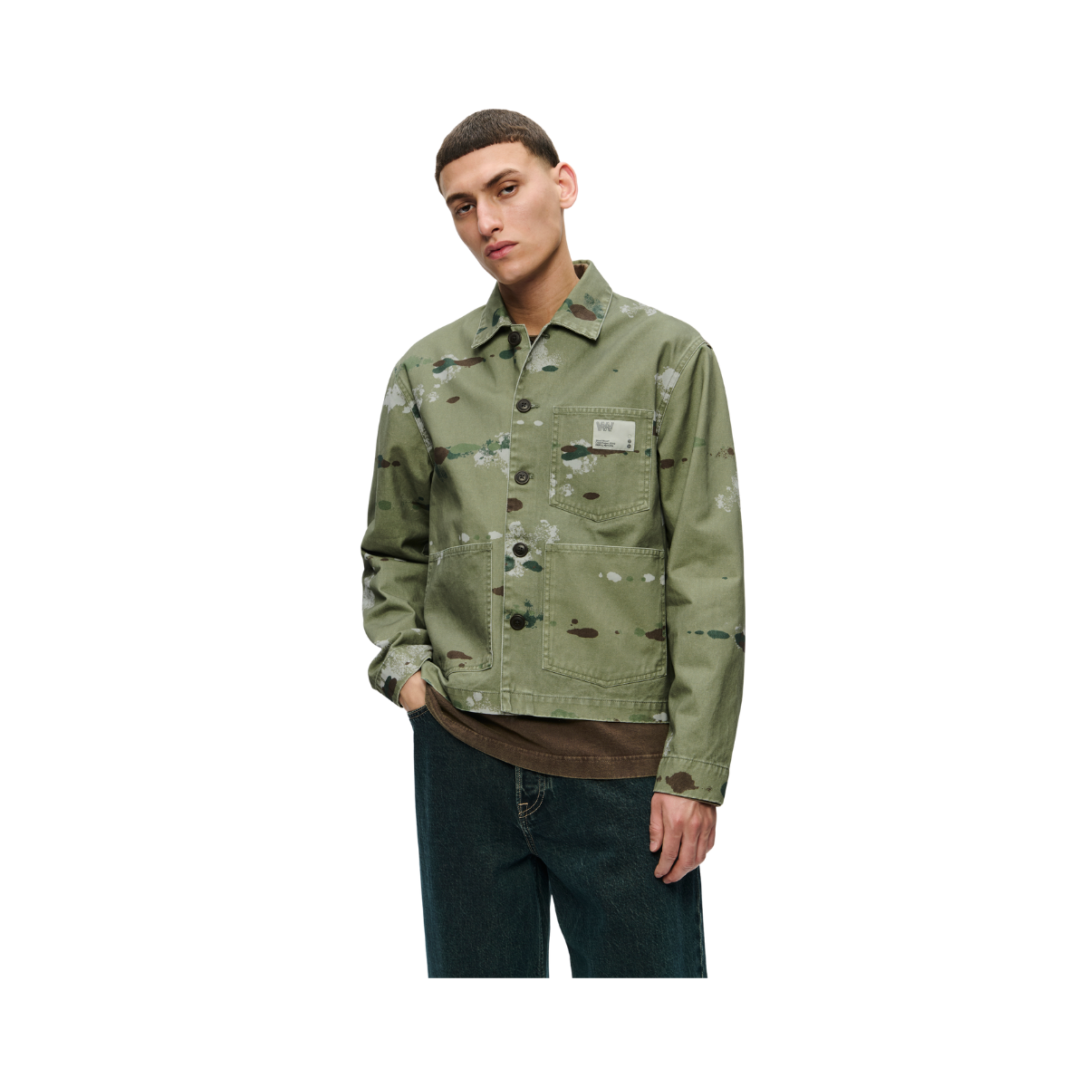WWStefan Worker Jacket - Camo Drops
