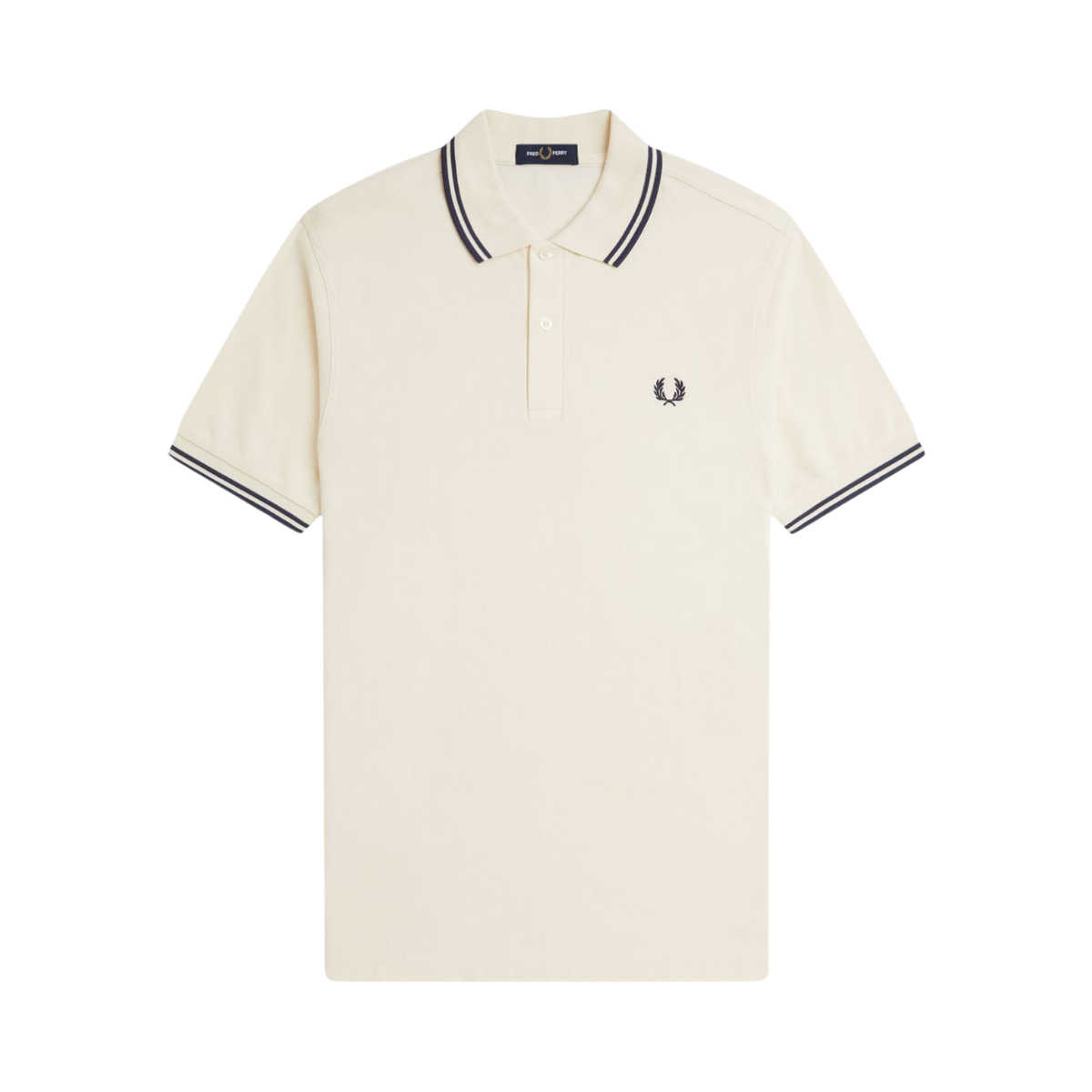 TWIN TIPPED FP SHIRT - Ecru/Tennis Blue