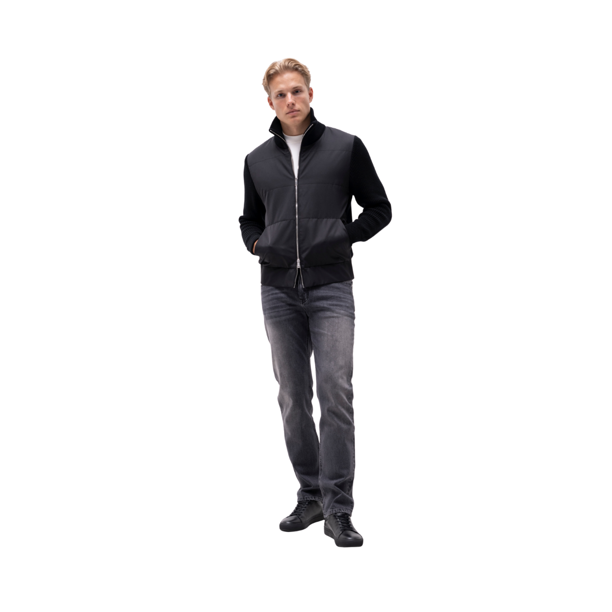 Fumiko Knit Jacket - Black