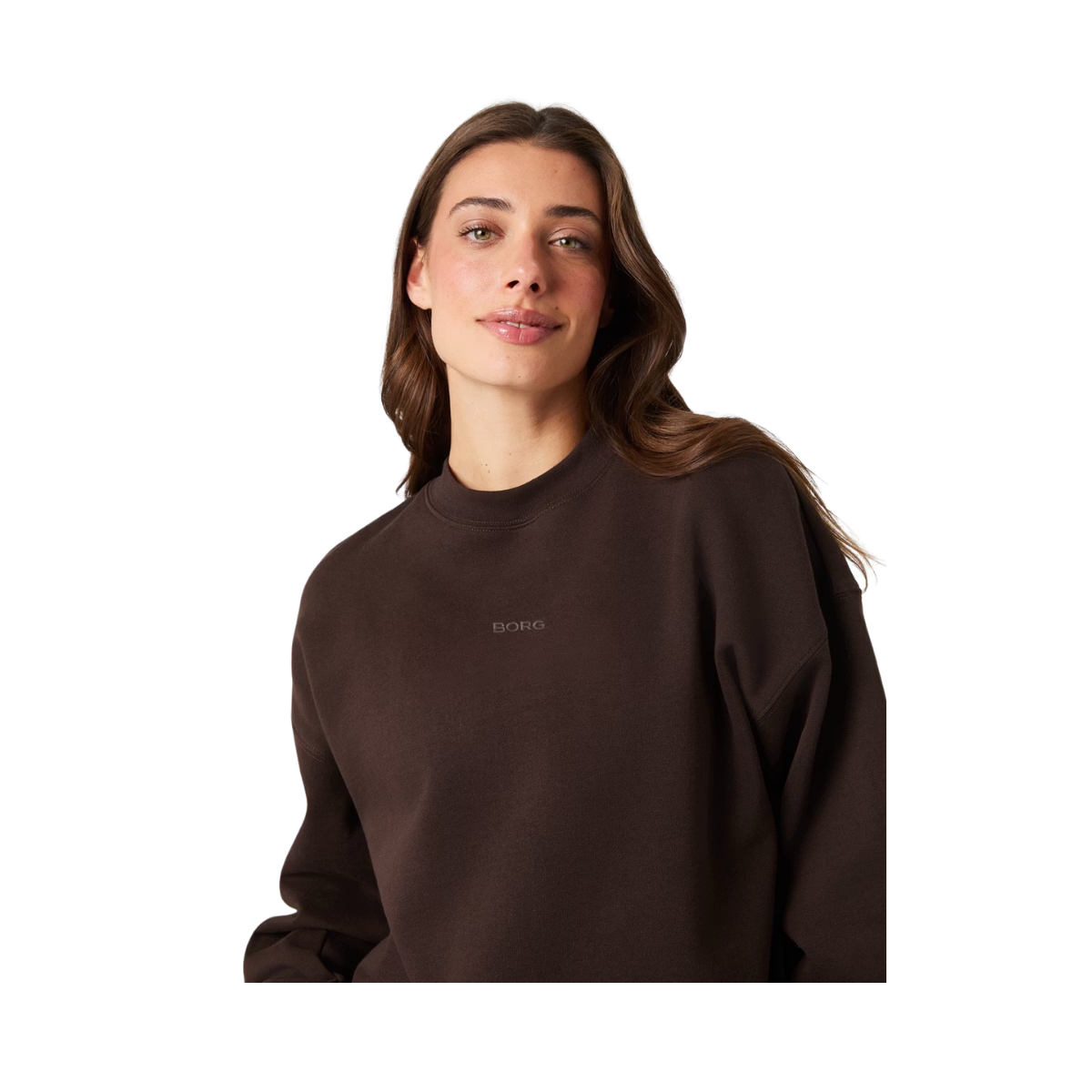 Studio Oversized Sweatshirt - Coffee Bean
