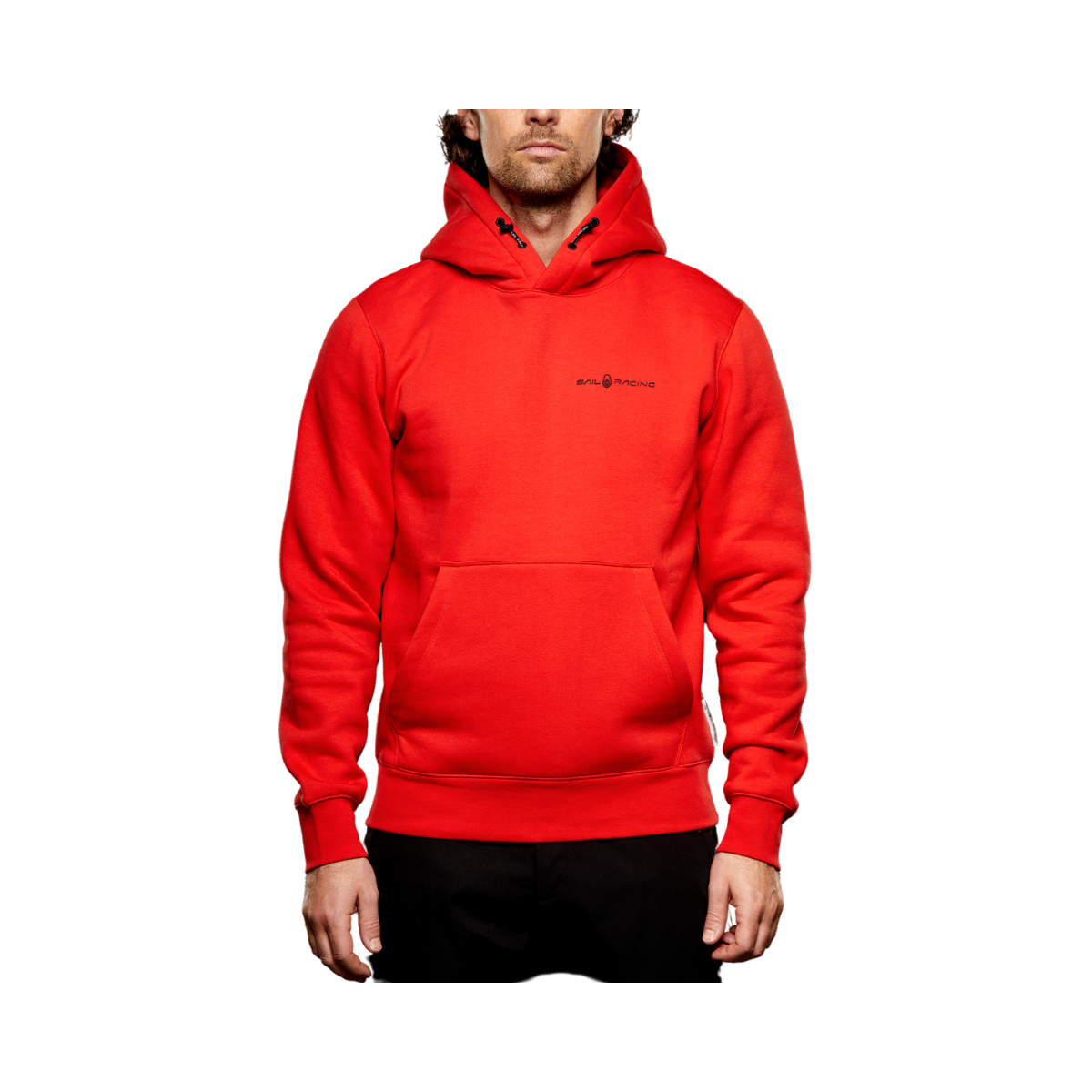 Bowman Logo Hood - Bright Red