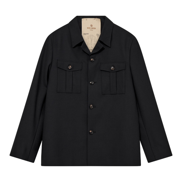 MMGJacob Dynamic Luxe Overshirt - Black
