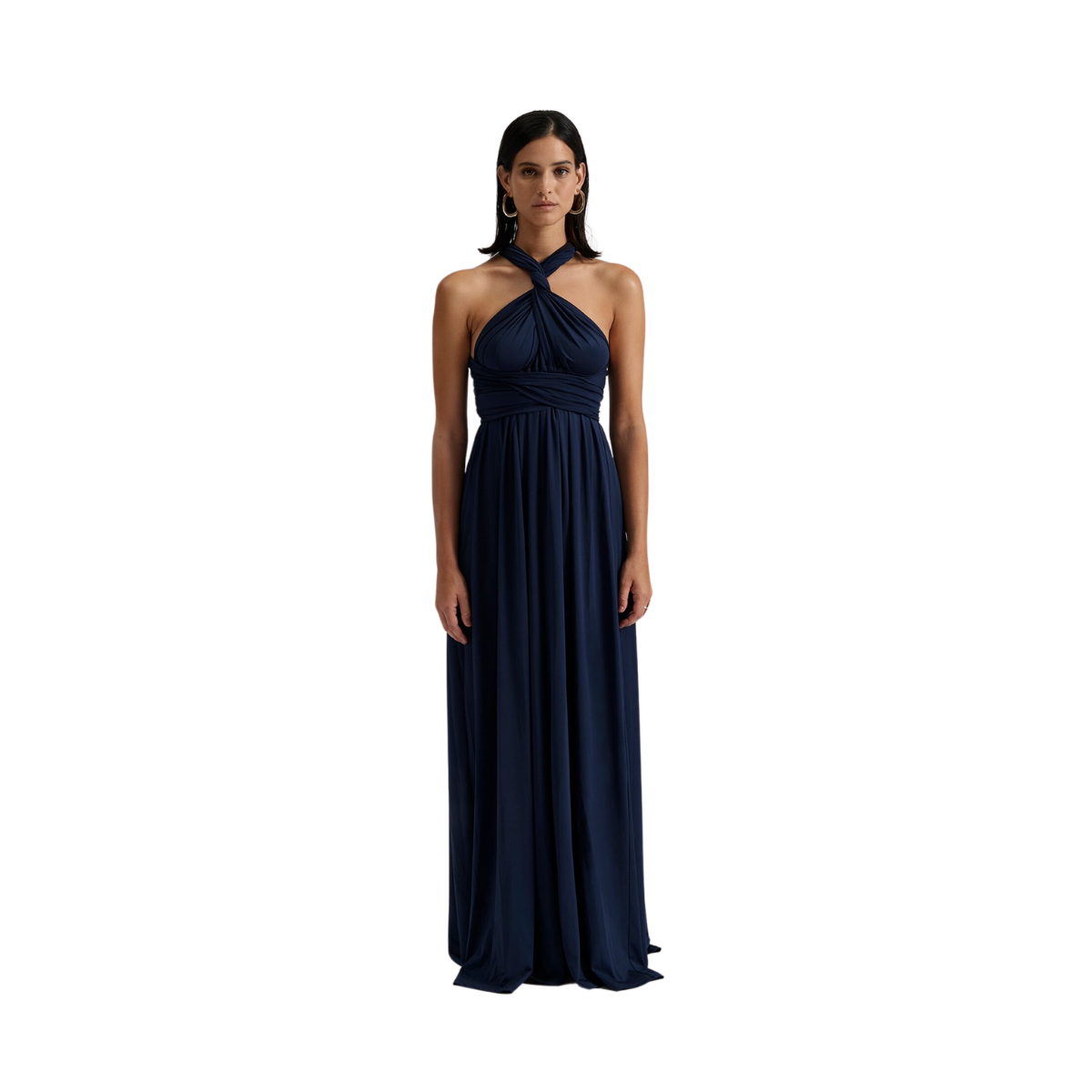 Lola Wrap Dress - Blue
