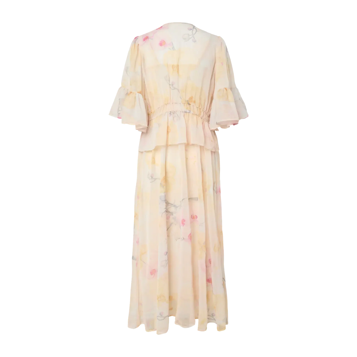 YASBlomina Ankle Dress - Afterglow