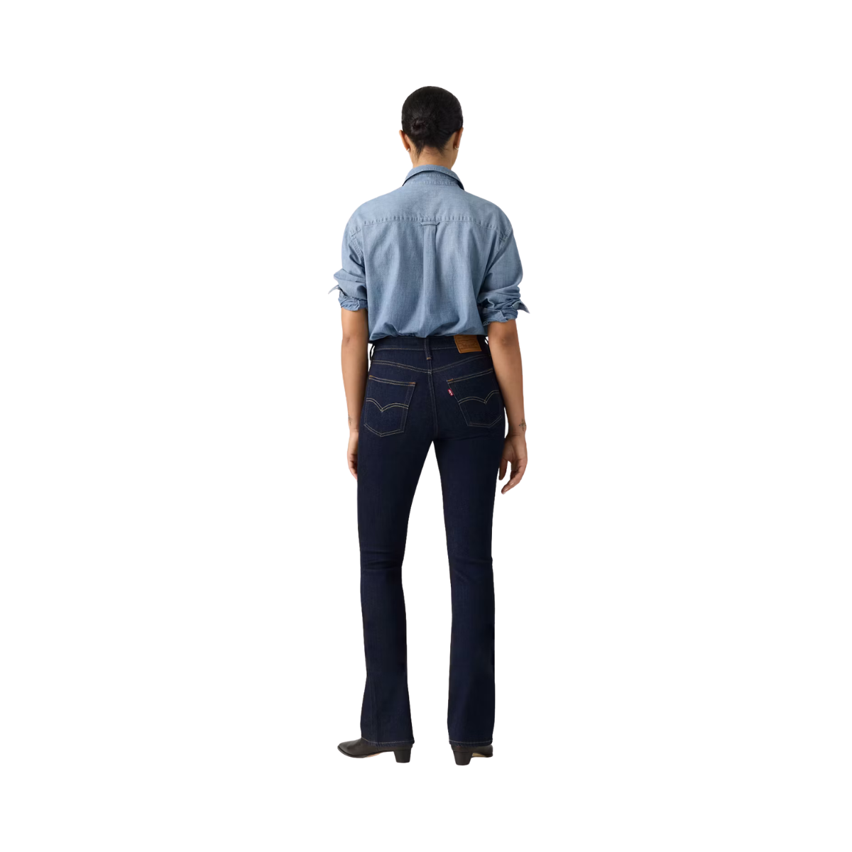 725 High Rise Bootcut - True Blue Rinse