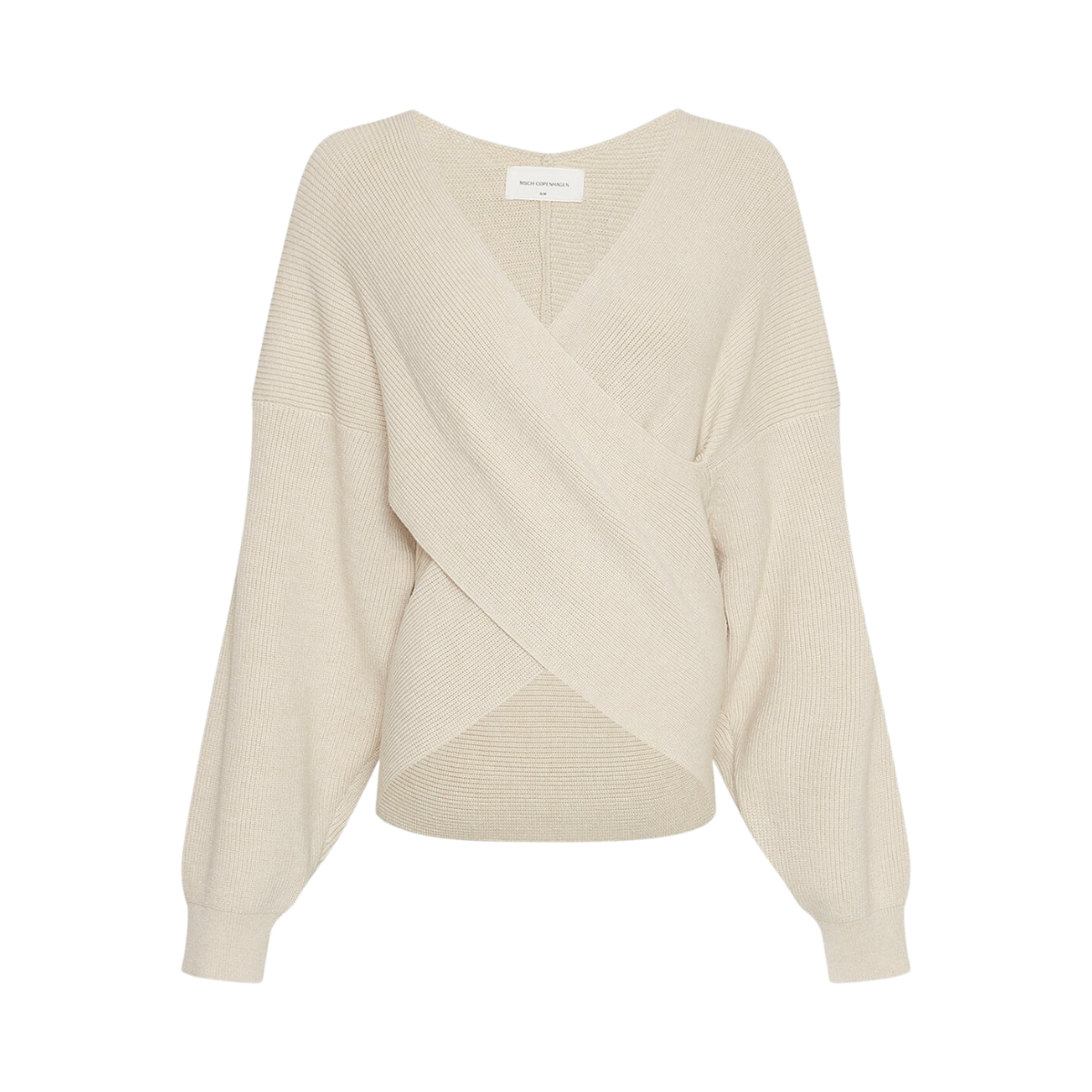 Zinelle Rachelle Wrap Pullover - Beige