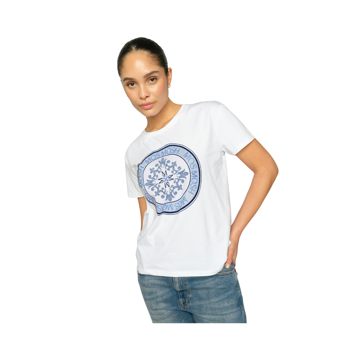 MMJudd O-SS Tee - White