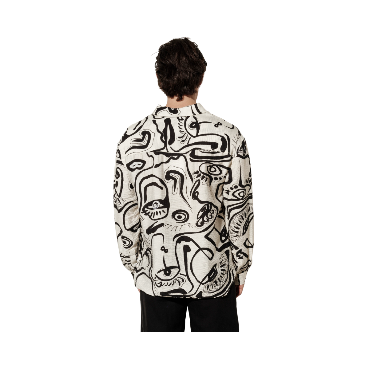 Anthony Shirt - Offwhite/Black