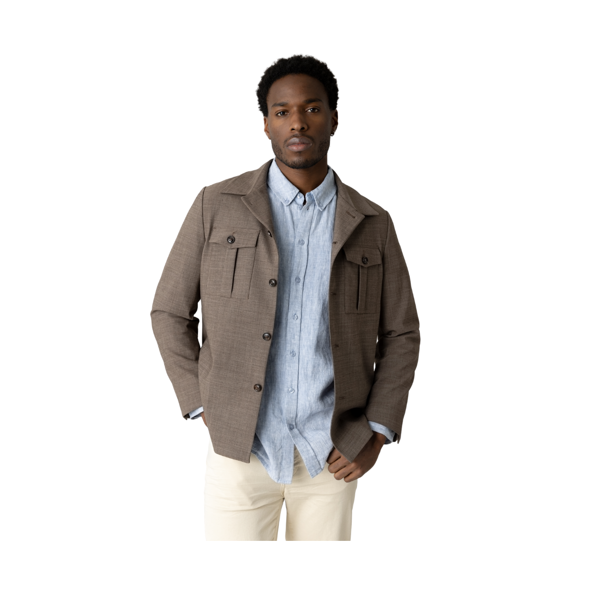 MMGJacob Dynamic Luxe Overshirt - Falcon