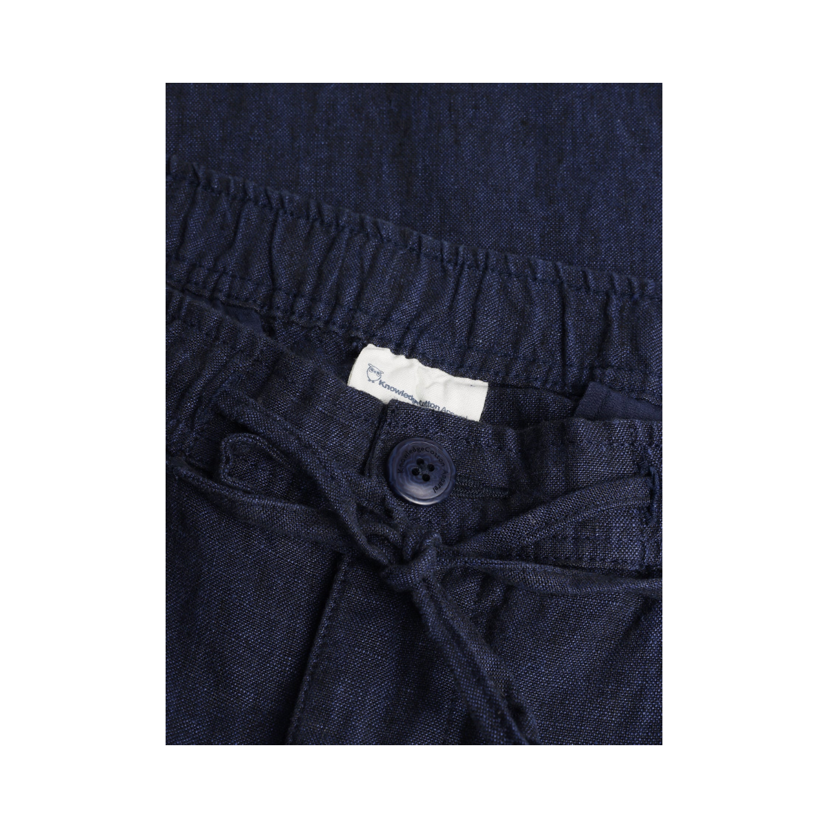 Loose linen pants - Total Eclipse