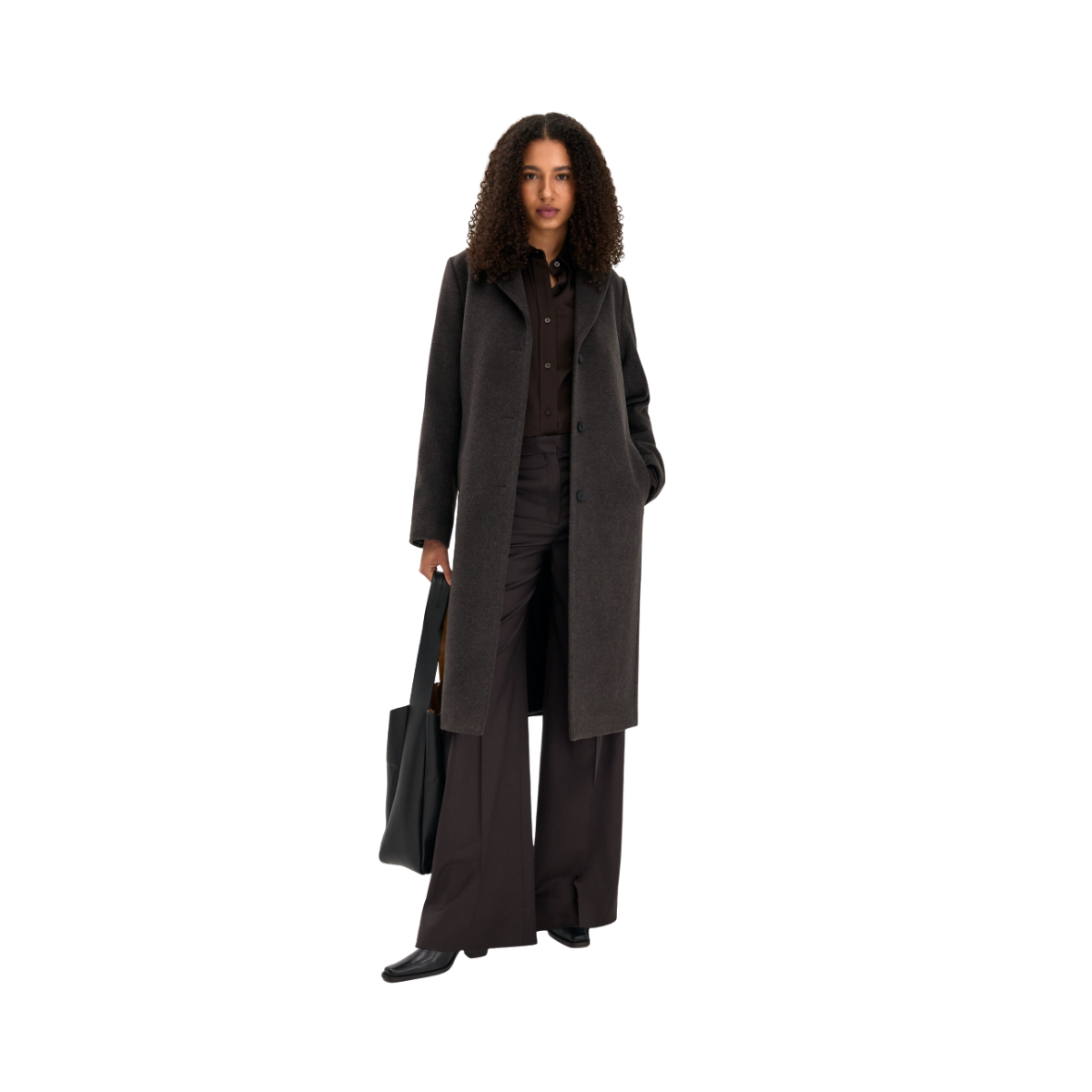 Thea Coat - Dark Chocolate