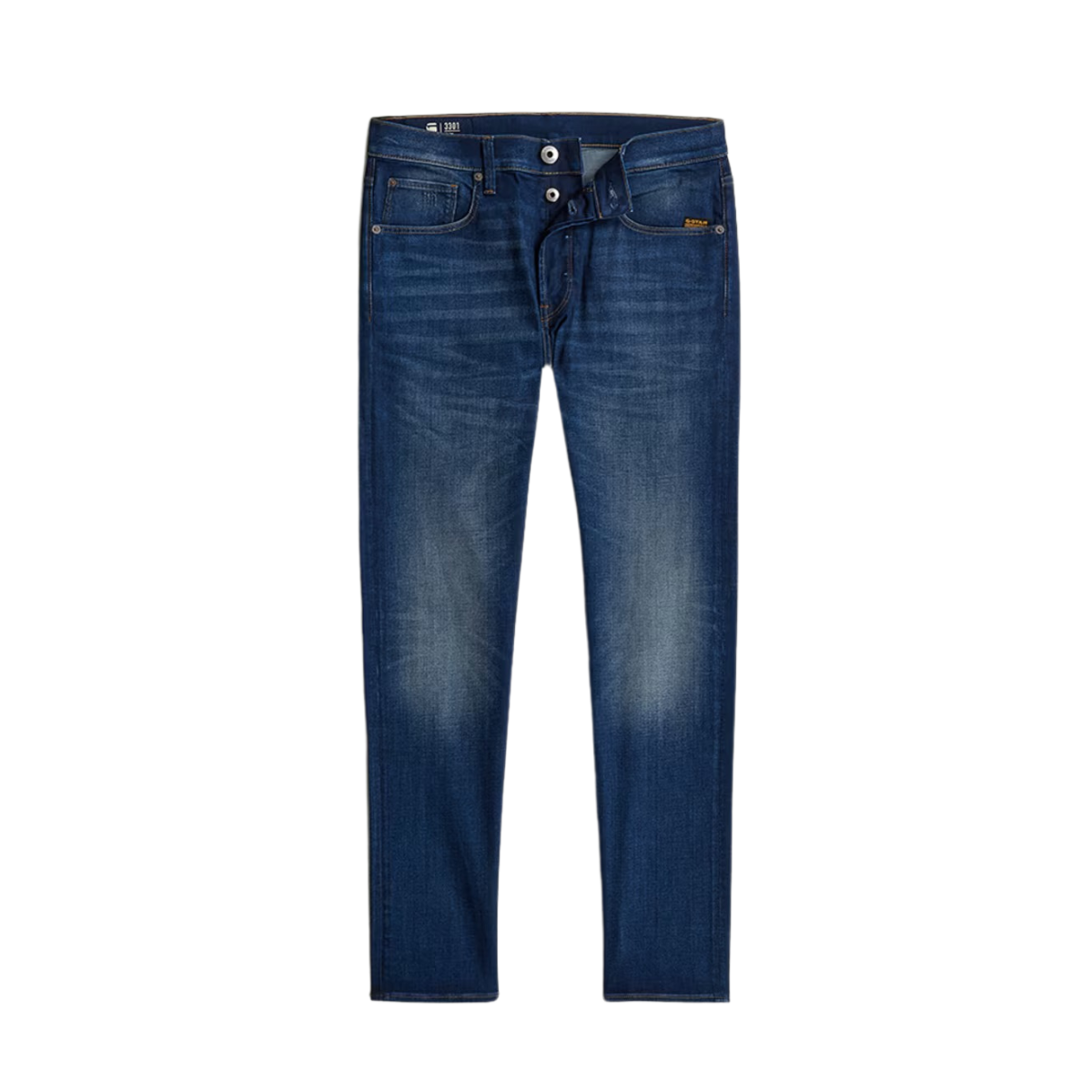 3301 Slim - Worker Faded Blue