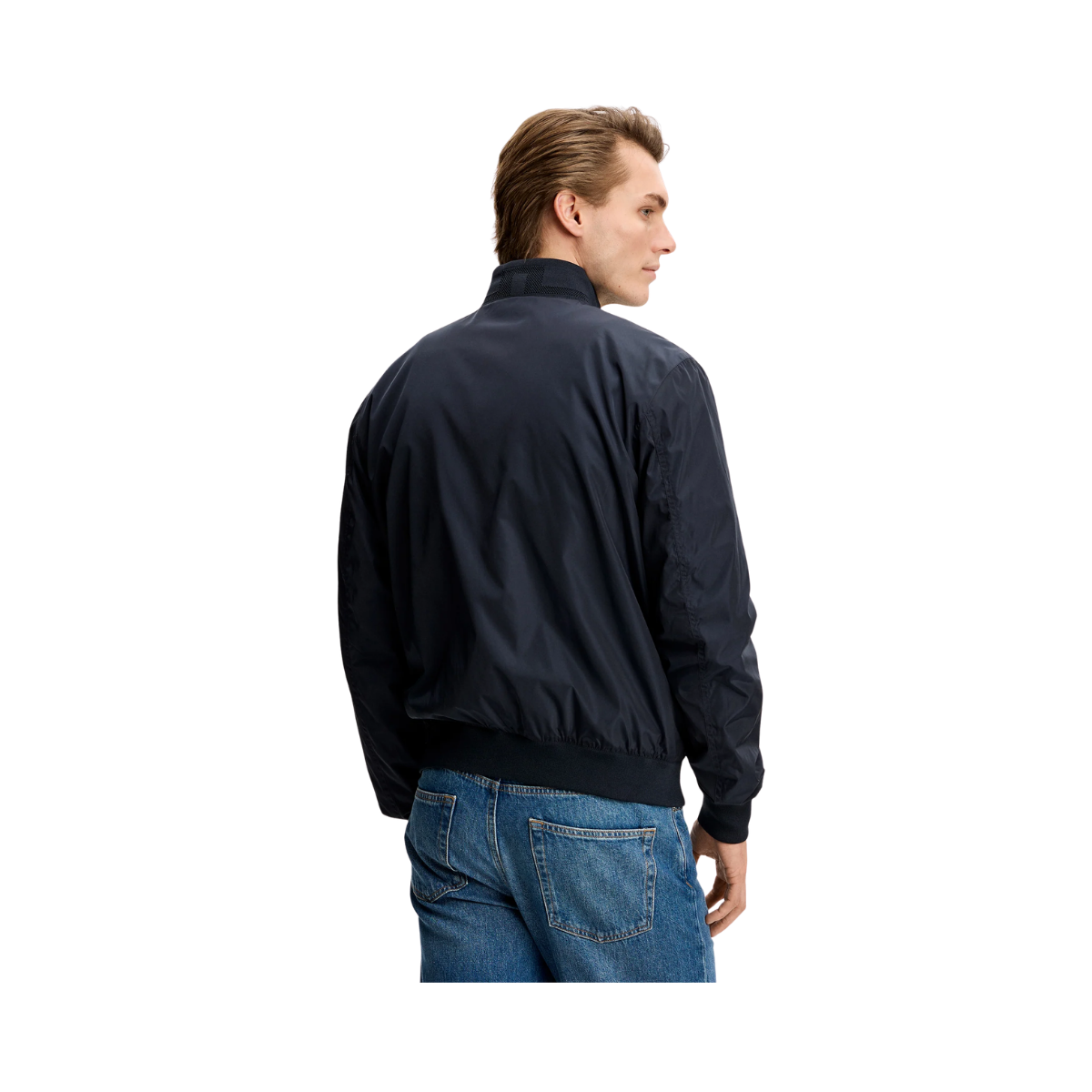 Kevin Poly Jacket - JL Navy