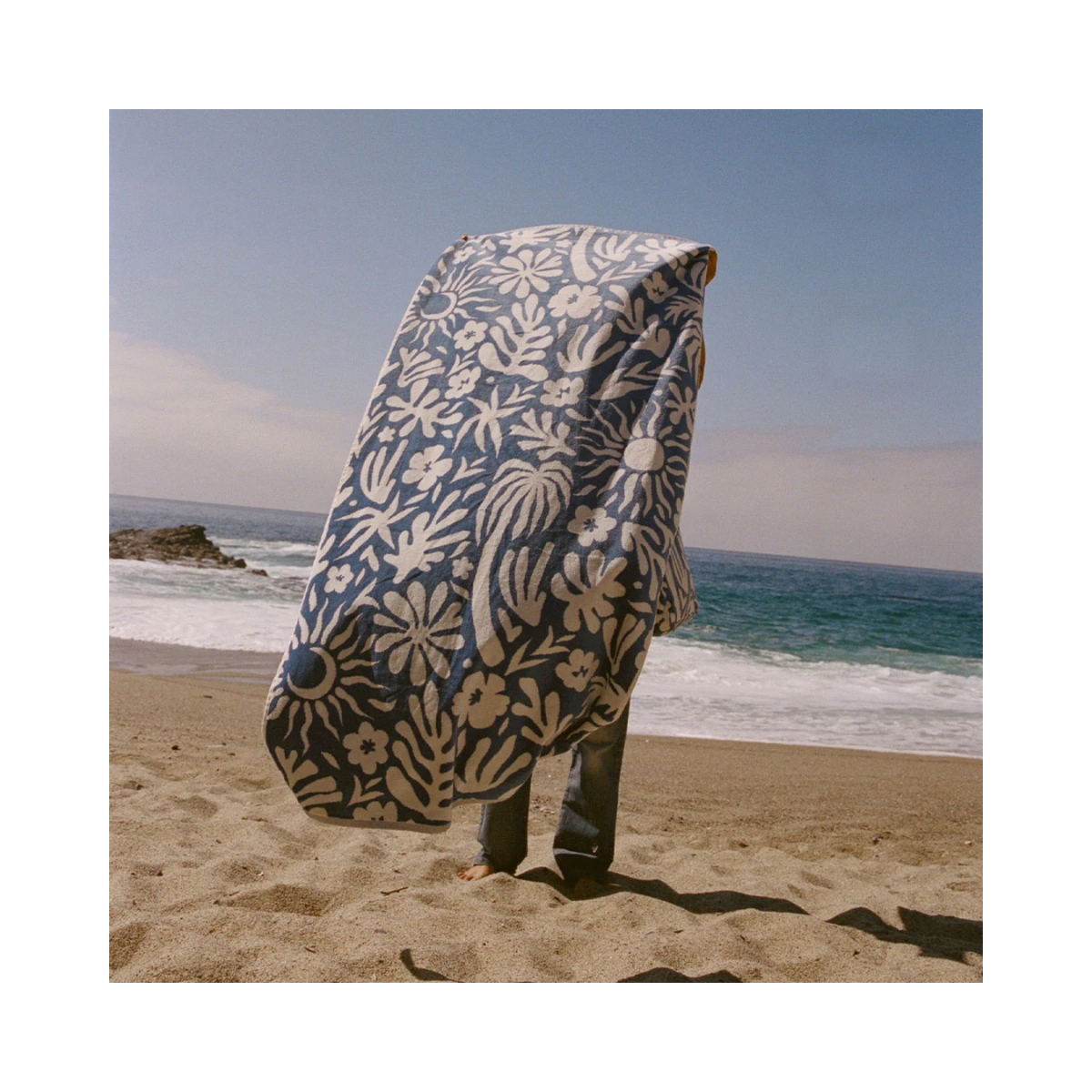 SUNNY TOWEL - Dusty Blue