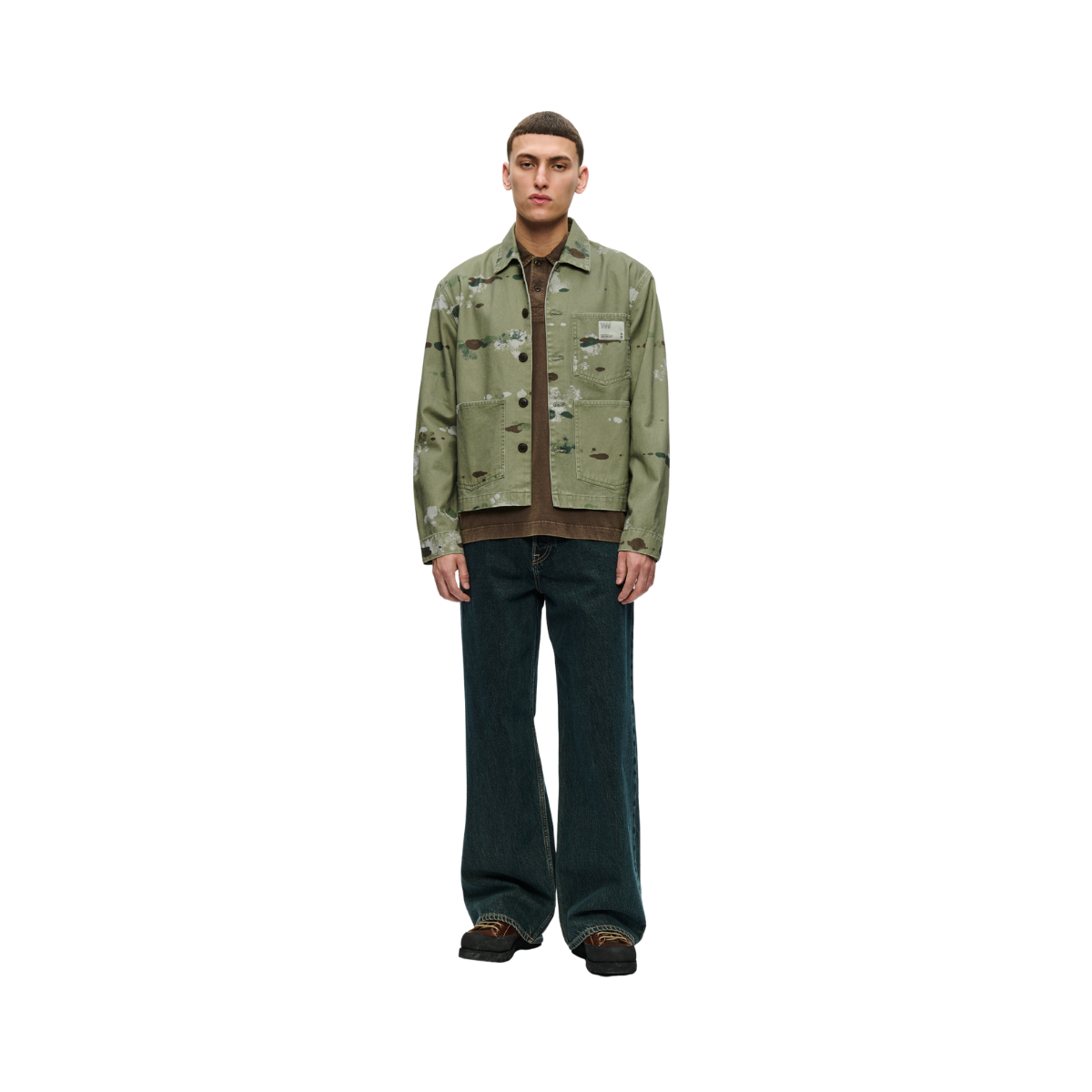 WWStefan Worker Jacket - Camo Drops