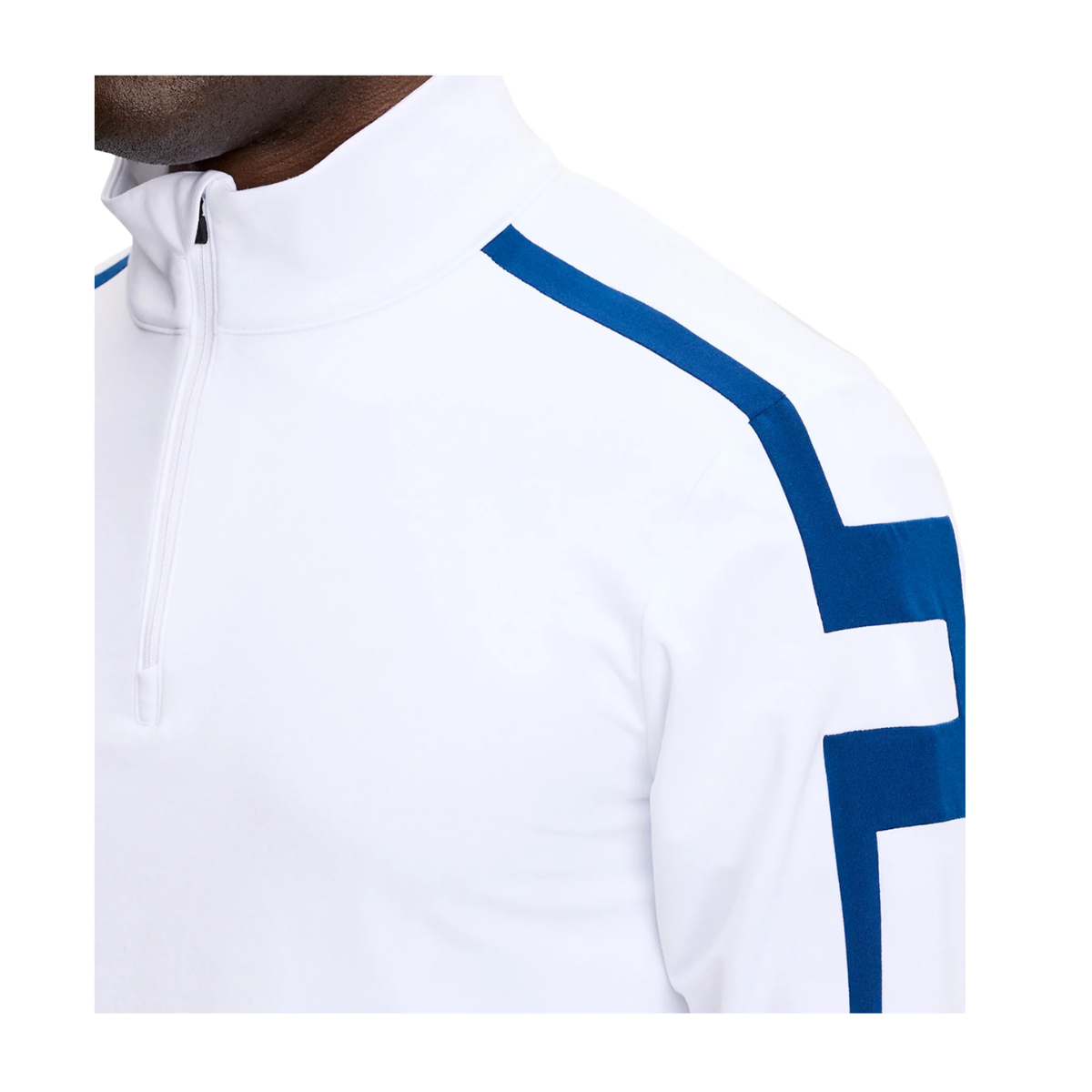 Keaton Quarter Zip Mid Layer - White