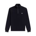 HALF ZIP SWEATSHIRT - Navy